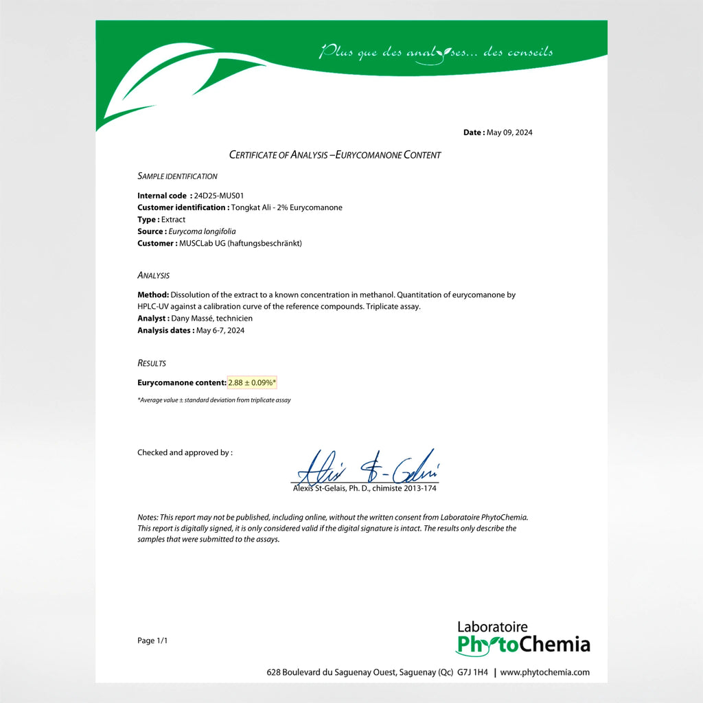 Malaysian Yellow Tongkat Ali